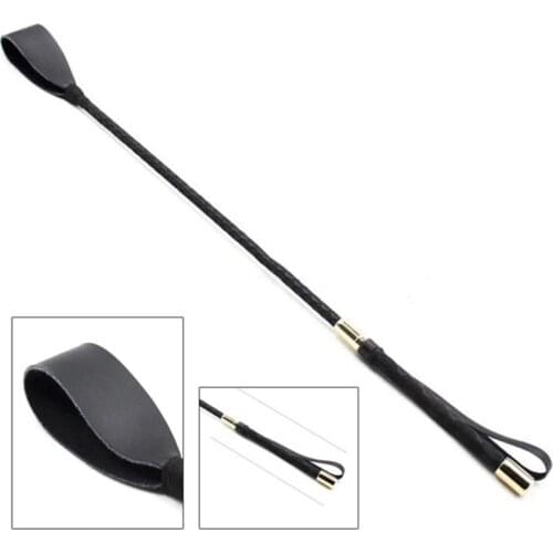 New Sex Spanking Pu Leather Whip with Sword Handle Lash Fetish Flogger Horse Whip Adult Sex Product Sex Tos for Couples/Women