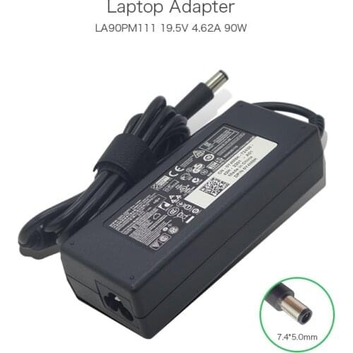 Genuine 19.5V 4.62A 7.4*5.0mm 90W Laptop Charger for Dell Latitude 3330 00021 LA90PM111 PA-1900-32D2 Y4M8K 0Y4M8K AC Adapter