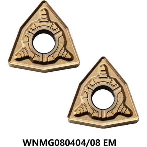 Orignal WNMG 080404 080408 WNMG080404 WNMG080408 WNMG060408 EM TT9080 TT9215 Carbide Cutting Inserts Turning Tools Lathe Cutter