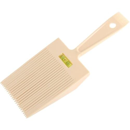 Thick & Wide Tooth Flat Comb Barber Salon Hairstyling Dyeing Coloring Fork Combs Insert Pick Afro Hairbrush Curly Fluffy U1061