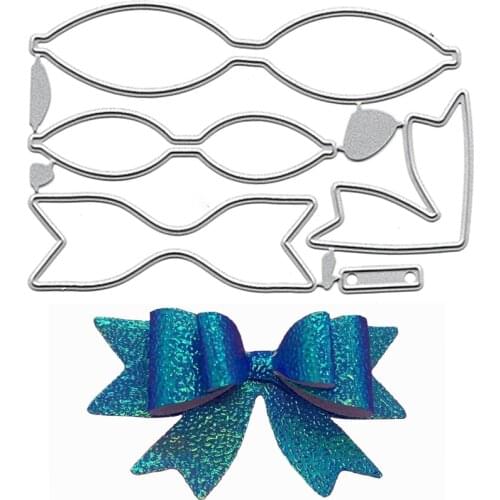 Bow Dies Embossing Die Cuts Scrapbooking Metal Cutting For Photo Album Card Making Stencil Craft Paper DIY Art Stamp And Die New