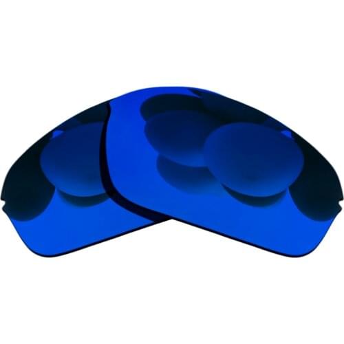 Polarized Sunglasses Replacement Lenses for-Half Wire 2.0 Frame - Deep Blue