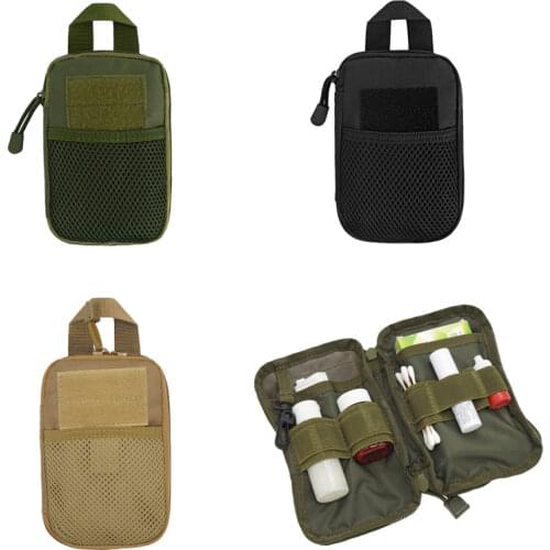 Outdoor Oxford Cloth Tactical Bag Molle Military Waist Fanny Pack Mobile Phone Pouch Belt Waist Bag EDC Gear Bag Gadget Purses