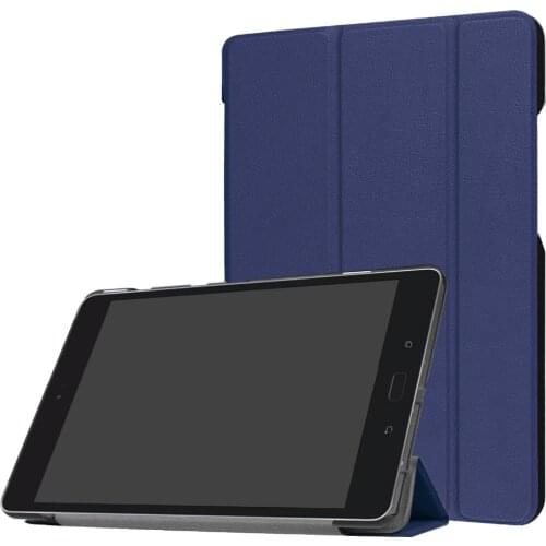 Ultra Slim Fold Flip Stand PU Leather Magnet Cover Case For Asus Zenpad Z8S ZT582 ZT582KL Tablet Smart Coque Funda + Film + Pen