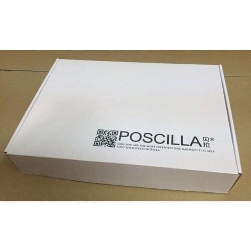 Factory supply Custom Design Printed White Cardboard Paper Cosmetic Box For Packaging ,1000pcs a lot (free shipping)