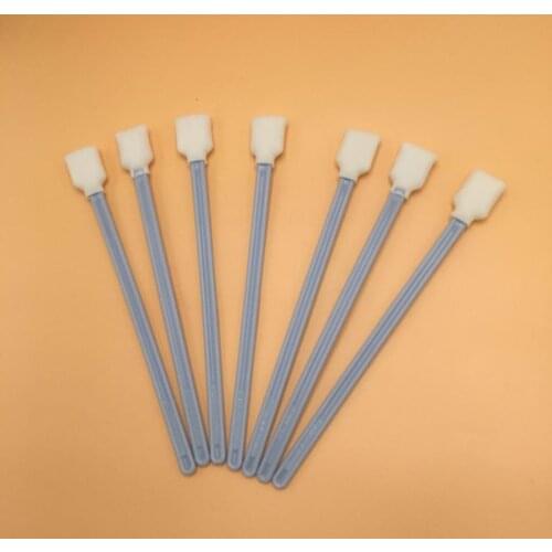 50PCS High quality big 23CM Stick cleaning for DX4 DX5 DX6 DX7 printhead cleaning swab printer head Anti-Static sponge sticks