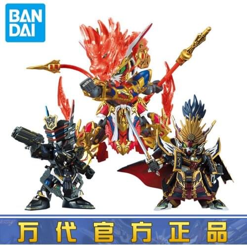 Bandai Assembled Model BB Warrior SD World Heroes Goku Pulse Abian Sheriff Puzzle Gundam Action Figure Childrens Gift 7-12m