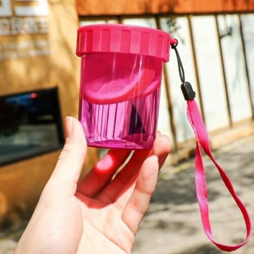 210ml Plastic Water Bottle Mini Cute Water Bottle For Children Kids D0AD