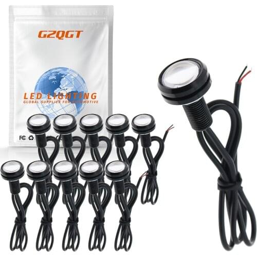 10x 12V24VCar Eagle Eye DRL Led Daytime Running Lights LED 12V Backup Reversing Parking Signal Automobiles Lamps DRL Car styling