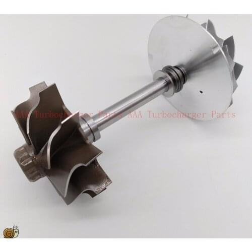 HX40W Turbine wheel 64x76mm,10blades,compressor wheel 60x83mm 8/8,Turbo parts rebuild kits supplier AAA Turbocharger Parts