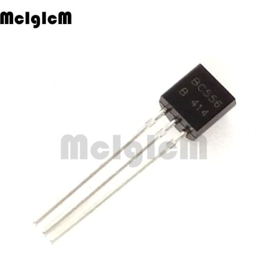 MCIGICM 5000pcs BC556B bc556 0.1A 65V PNP in-line triode transistor TO-92