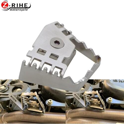 Motorcycle Foot Brake Lever Extension Rear Brake Peg Pad Enlarge Extender FOR BMW F800GS F700GS F650GS R1150GS R1200GS ADV/LC