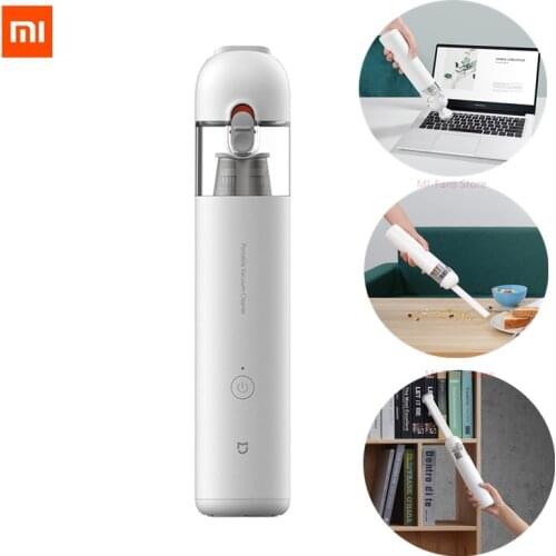 Xiaomi Mijia Handheld Vacuum Cleaner Portable Handy Car Vacuum Cleaner 120W 13000Pa Super Strong Suction Vacuum For Home & Car