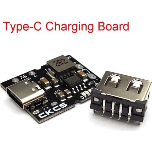 Type-C USB 5V 2A Boost Converter Step-Up Power Module Lithium Battery Charging Protection Board LED Display USB For DIY Charger