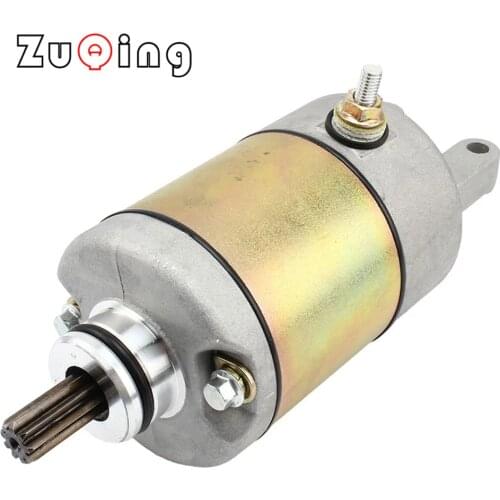 9 Teeth Alloy Starting Motor Aluminum Motorcycle Starter Suitable for Flyshen, Linhai 250CC and 300CC scooters and ATV engines