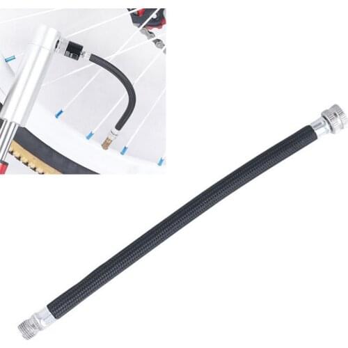 Road Bike MTB Mountain Bicycle Pump Riding Accessories Extension Hose Inflation Long Tube Shrader Valves