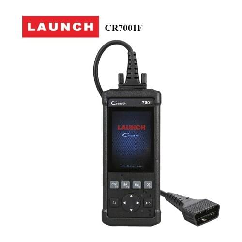 Launch DIY Code Reader CReader 7001 Full OBD2 Scanner/Scan Tool with Oil Resets Service, EPB/SAS/BMS/DPF/ABS Bleeding optional