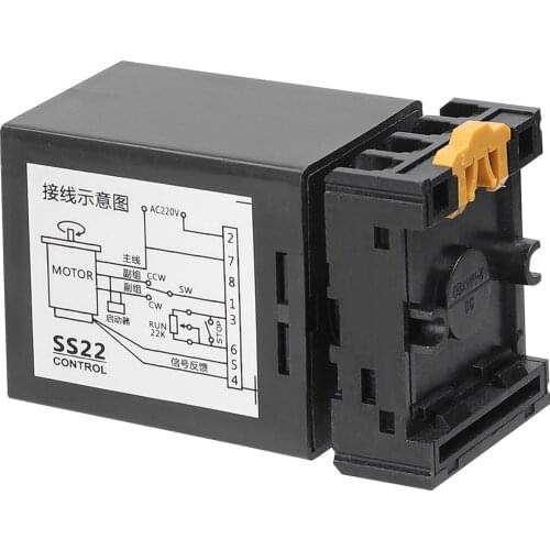 SS22-A 6-250W AC220V 3A 50/60Hz Speed Controller Motor Speeds Pinpoint Regulator Control Device