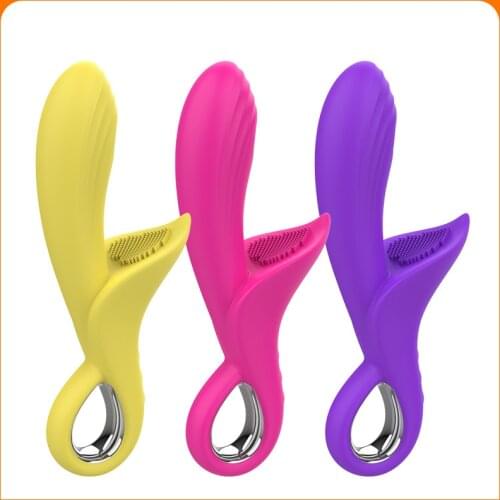 Women G Spot Clitoral Vibrator Artificial Penis Tickler Adult Sex Toy For 10 Modes Vibrating Orgasm Vaginal Sex Toys Massager
