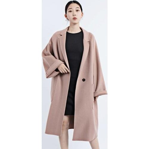 Winter wool coat women plus size woolen and cashmere casaco sobretudo feminino ladies long jackets coats 2021 new arrival