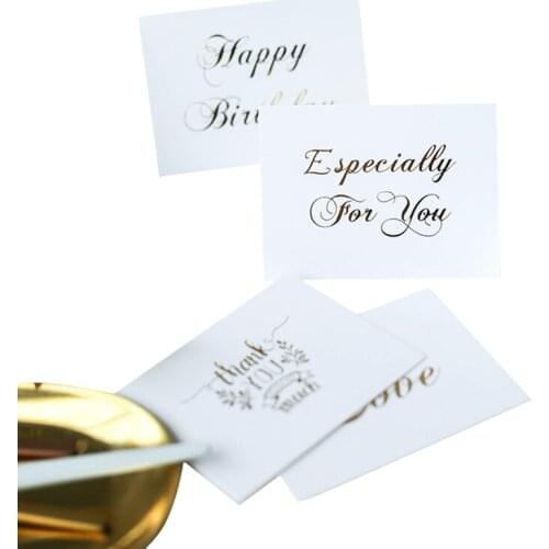200pcs/lot multifunction white decorative paper card postcard greeting card bookmark birthday gifts cards wholesale