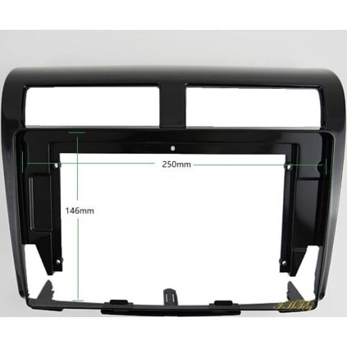 Car Radio Fascia,gps navigation fascia panel is suitable for 2012 PROTON MYVI 10 inch, Double Din Car Audio Frame
