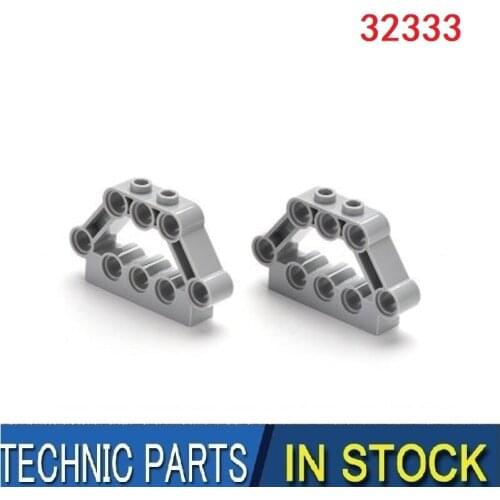 BuildMOC Compatible Assembles Particles 32333 5x3x1 For Building Blocks Parts DIY LOGO Educational Tech Parts Toys