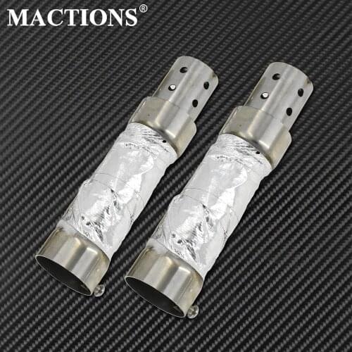 Motorcycle Silencer Quiet Baffle For Shortshots Staggered Exhaust System For Harley Sportster Softail Duals Shortshots Staggered