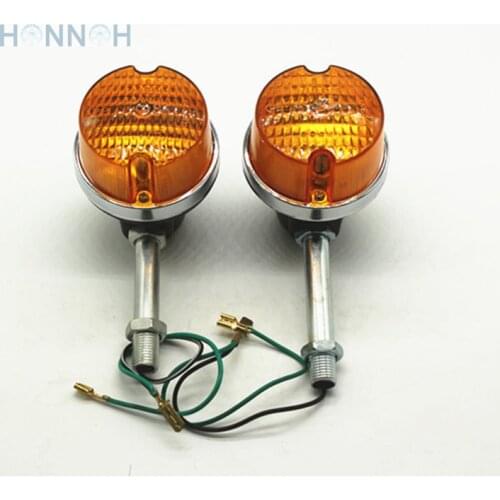 JAWA 250/350 Motorcycle Indicator motorcycle lamp turning light lamp Motorcycle Turn Signal Indicator Light Lamp 78mm
