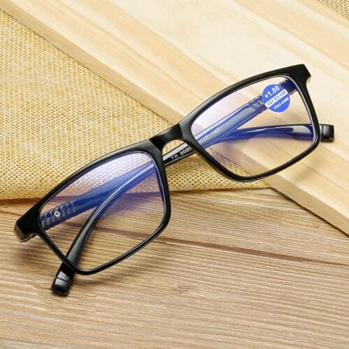 2020 Glasses New Fashion High-definition Resin Reading Glasses Diopter Men Ultralight Eyewear Women Anti Fatigue Read Eyeglasses