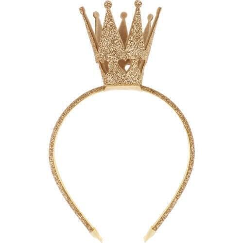 Baby Girls Princess Crown Shiny Tiara Crown Hair Hoop Headwear Hairband For Christmas Birthday Party Gift Girls Hair Accessories