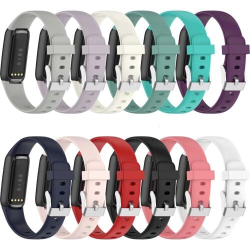 Strap Watchband For Fitbit LUXE Smart Watch Wrist Band Premium Silicone Fitness Tracker
