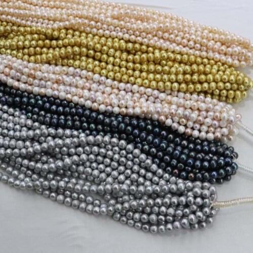 New wholesale 8 strands various colours real freshwater pearl strings 8-9mm