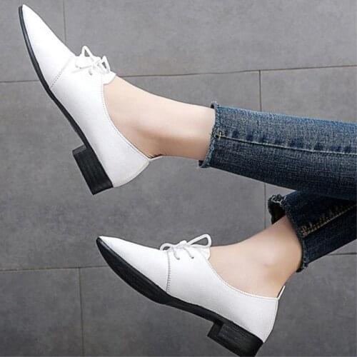 Pumps Women Shoes 2021 Summer Ladies Designer Ladies High Heel White Work Heels Pointed Woman Leather Shoe 35-40 zapatos mujer