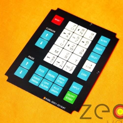 1pcs A98L-0001-0518#T Operator Keypad For Fanuc Membrane Keysheet Keyboard