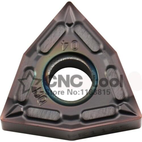 10pcs WNMG080404-MQ/WNMG080408-MQ turning tool Carbide insert for Steel stainless steel Applicable to mwlnr / wwlnr