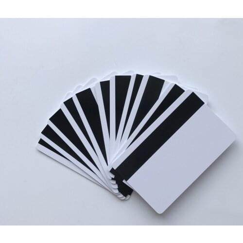 1000pcs Blank HICO Mag Strip Inkjet PVC ID Cards, Double Sided Printing
