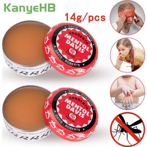 2pcs Cool Cream Red Tiger Balm Ointment Back Muscle Neck Arthritis Headache Medical Essential Oil Joint Pain Relief Anti-Itching