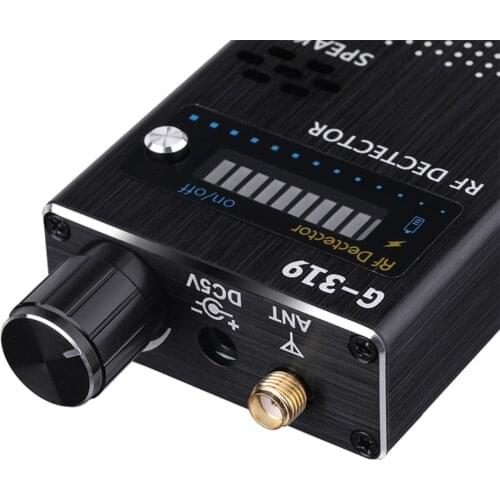 2018 Popular Wireless Cell Phone Detector Full Range Signal Black Anti-Spy Finder WiFi RF GSM Device US/EU Plug 1-8000 MHz G319