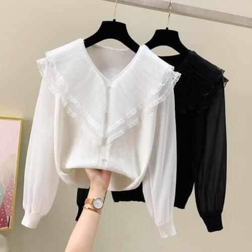 2021 cashmere spring autumn button chic thin Sweater Women Pullover loose soft Long Sleeve loose Knit Sweater Female Jumpers