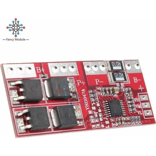 4S 15A Li-ion Lithium Battery Protecting Module 4S BMS 18650 Charger Protection Board 14.4V 14.8V 16.8V 50*22*4mm