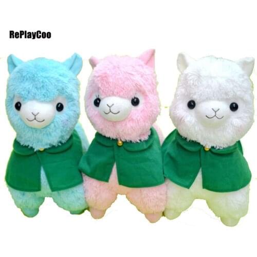 Alpaca Real Life Plush Toys 45cm/18'' Alpacasso Adora Doll Vicugna Pacos Arpakasso Animal Stuffed Toy Gifts For Children