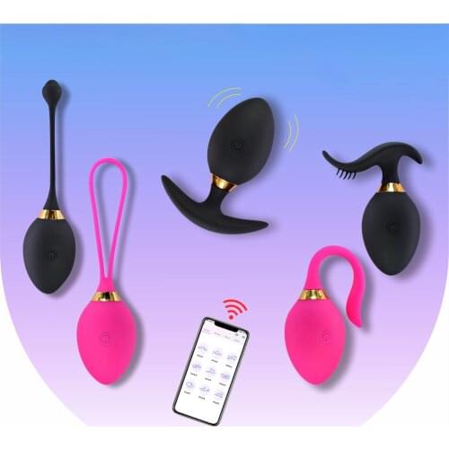 App Bluetooth Vibrator Vagina Balls Panties Wearable Vibrating Eggs G Spot Clitoris Massager Sex Toys for Women Love Eggs Erotic