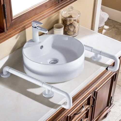 Home Culture Handicap Barrier-Free Counter Basin Handrail Washbasin Elderly Safety Handle Public Toilet Basin Handrail