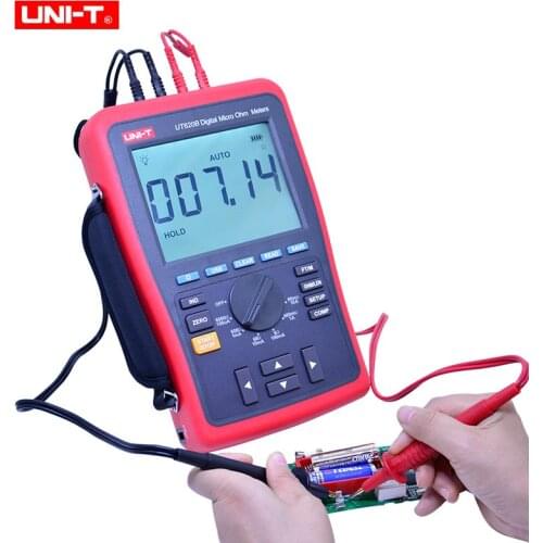 UNI-T UT620B Digital Micro Ohm Meters Manual Range LCD 60000 Counts Display High/Low limit Alarm USB Interface