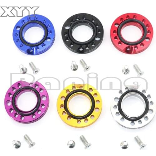 28mm colorful CNC Carb Adjuster Carburetor Inlet Manifold Spinner Plate Adaptor For Pit Dirt Bikes Buggy