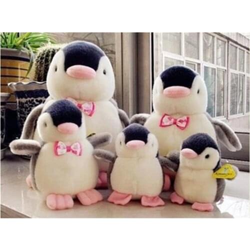 Penguin Toys For Babies Children Girls Beanie Boo Dolls Penguin Birthday Gifts Girafa Pillow Stuffed Kids Toy Soft Plush CC50MR