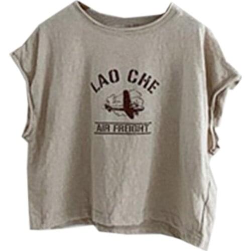 Family Matching Clothes T Shirt Summer New Family Outsuit Loose Letter Cartoon Short Sleeve Tops Girls Boys T Shirts Clothing