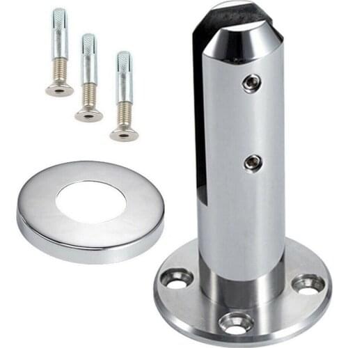 Stairs Spigot Glass Balustrade Railing Balcony Glass Pool Fence Clamp Round