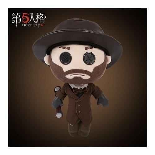 New Anime Game Identity V Magician Cosplay Servais Le Roy Change Suit Plush Doll Kawaii Anime Dress Up Clothing Stuffed Toy Doll